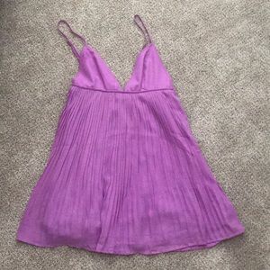 Tobi Violet mini dress